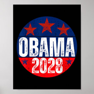 Obama für Präsident 2028 Obama 2028 für Frauen Poster