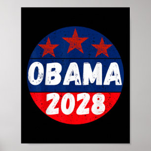 Obama für Präsident 2028 Obama 2028 für Männer Poster