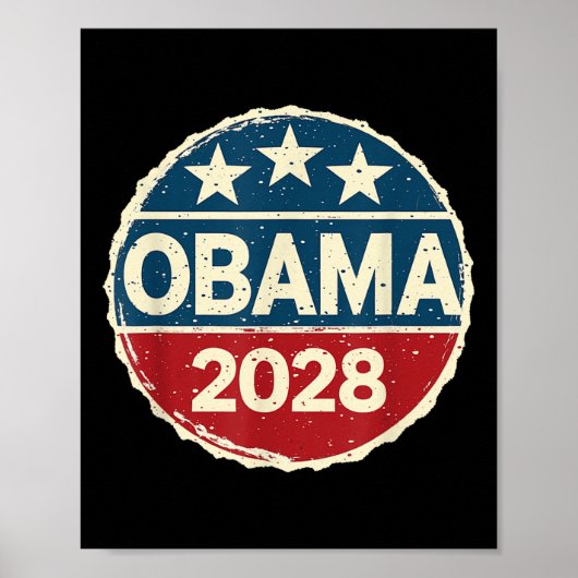 Obama für Präsident 2028 Obama 2028 Poster (Vorne)