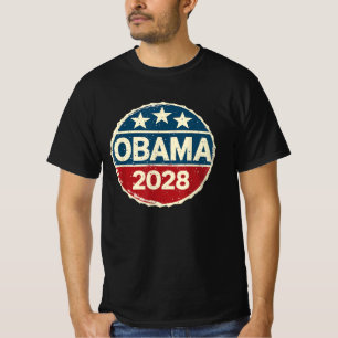 Obama für Präsident 2028 Obama 2028 T-Shirt