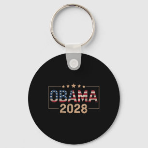 Obama für Präsident 2028 Obama 2028 Vintag Amaric Schlüsselanhänger