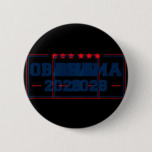 Obama Für Präsident 2028 Wählen Sie Barak Obama Wa Button