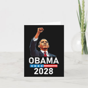 Obama für Präsident Obama 2028 Karte
