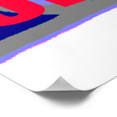 Obama für Präsident Poster (Ecke)