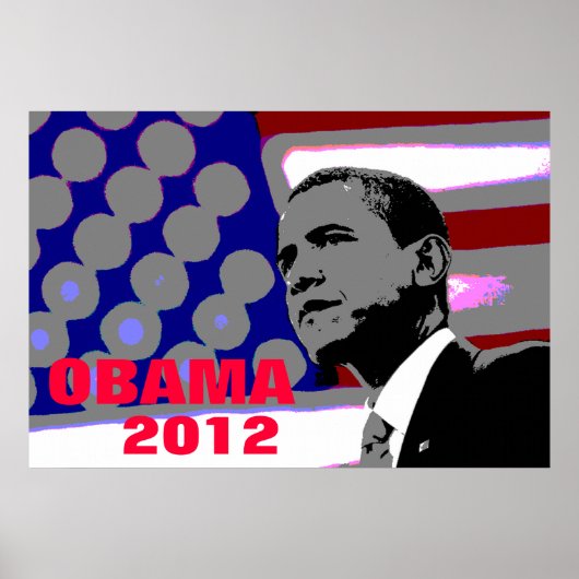 Obama für Präsident Poster (Vorne)