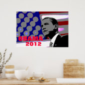 Obama für Präsident Poster (Küche)