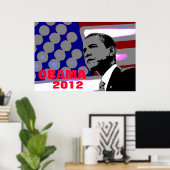 Obama für Präsident Poster (Heimbüro)