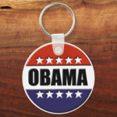 Obama für Präsident Schlüsselanhänger (Vorderseite)