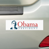 Obama für Präsidenten Autoaufkleber (Auf Auto)