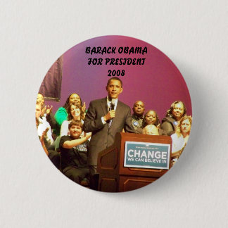 OBAMA FÜR PRÄSIDENTEN BUTTON