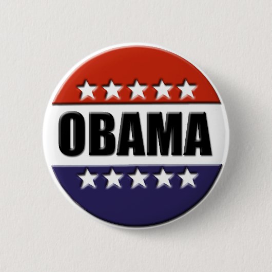 Obama für Präsidenten Button (Vorderseite)
