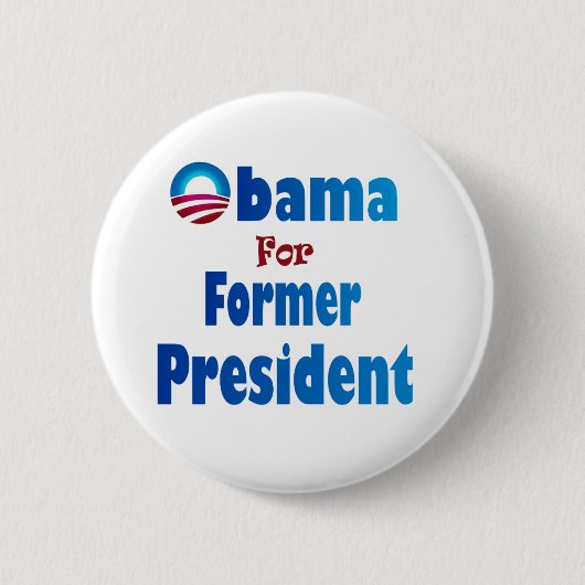 Obama für Präsidenten Button (Vorderseite)