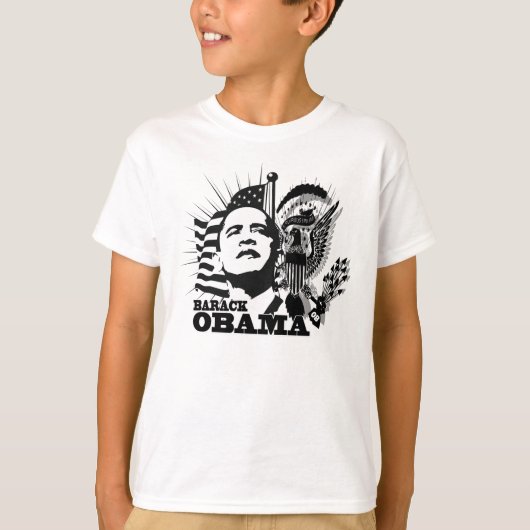 Obama für Präsidenten T-Shirt (Vorderseite)