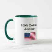 Obama-Geburtsurkunde-Tasse Tasse (Links)