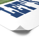 Obama gegen McCain Duel 2008 Poster (Ecke)