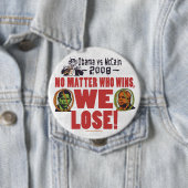 Obama gegen McCain verlieren wir Knopf Button (Beispiel)
