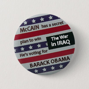 Obama-Geheimnis-Plan-Knopf Button