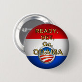 Obama gehen button (Vorne & Hinten)
