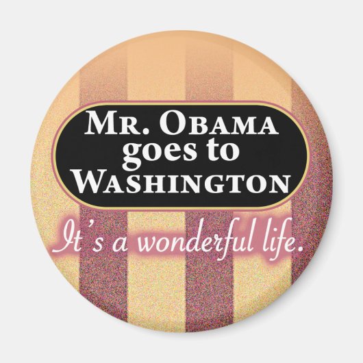 Obama geht nach Washington Magnet (Vorne)