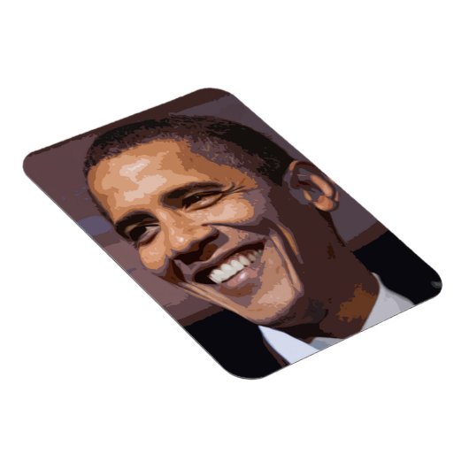 Obama-Gesicht Magnet für 2012 (Rechte Seite)