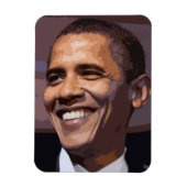 Obama-Gesicht Magnet für 2012 (Vertikal)