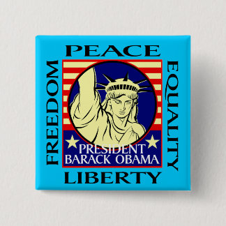 OBAMA-GEWINNE! BUTTON