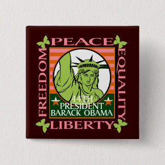 OBAMA-GEWINNE! - BUTTON