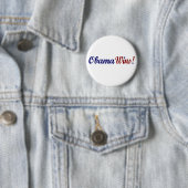 Obama gewinnt 2008 button (Beispiel)