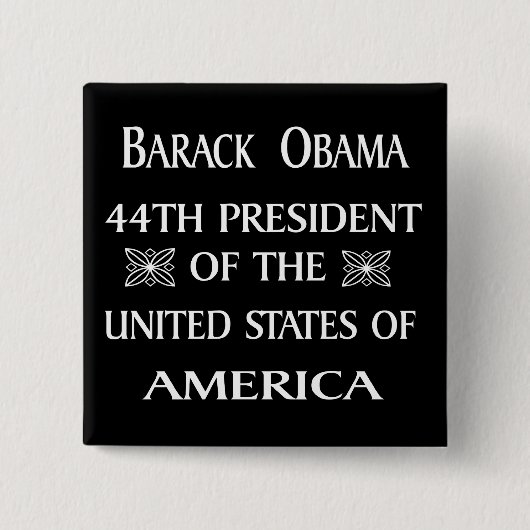 OBAMA GEWINNT! BUTTON (Vorderseite)