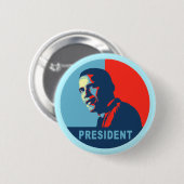 Obama gewinnt Friedenspreis-T - Shirts Button (Vorne & Hinten)
