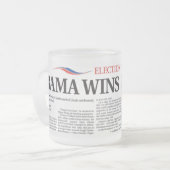 Obama gewinnt Tasse (Vorderseite Links)