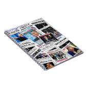 Obama gewinnt Wiederwahl-Notizbuch 2012 Notizblock (Rechte Seite)