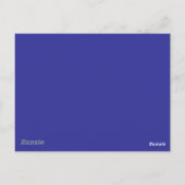 Obama gibt 2 postkarte (Rückseite)