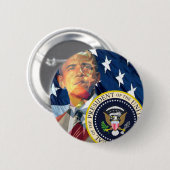 Obama gibt 3 button (Vorne & Hinten)