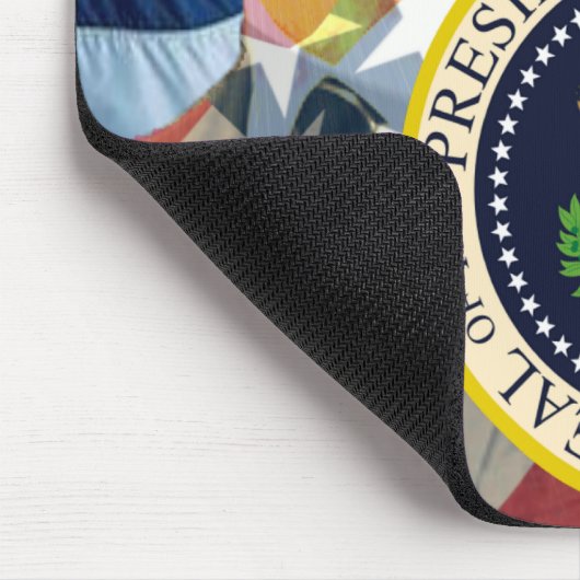 Obama gibt 3 mousepad (Ecke)