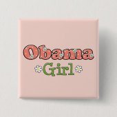 Obama Girl Barack Obama Button (Vorderseite)