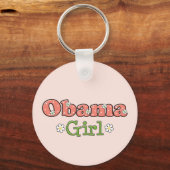 Obama Girl Key Chain Schlüsselanhänger (Vorderseite)