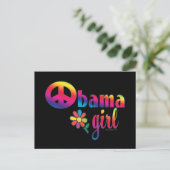 Obama Girl Postkarte (Stehend Vorderseite)