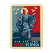 Obama Godking Premium Magnete (Vertikal)