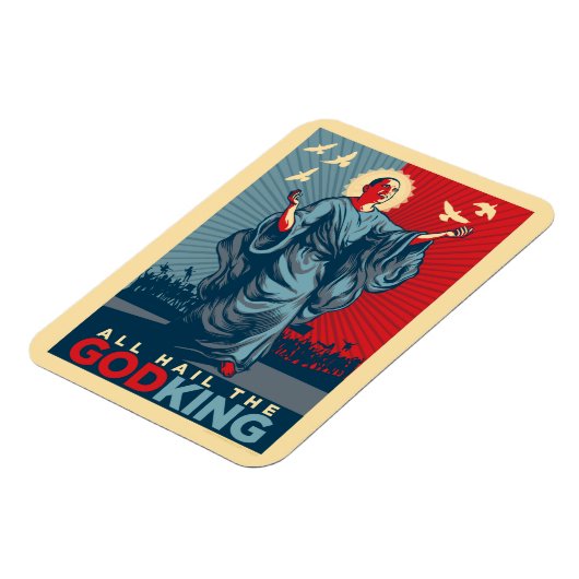 Obama Godking Premium Magnete (Linke Seite)