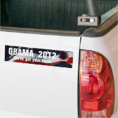 Obama got Ihren hinteren Autoaufkleber 2012 (Auf Lkw)