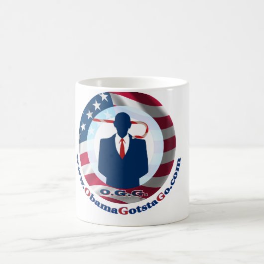 Obama Gotsta gehen! Kaffeetasse (Mittel)