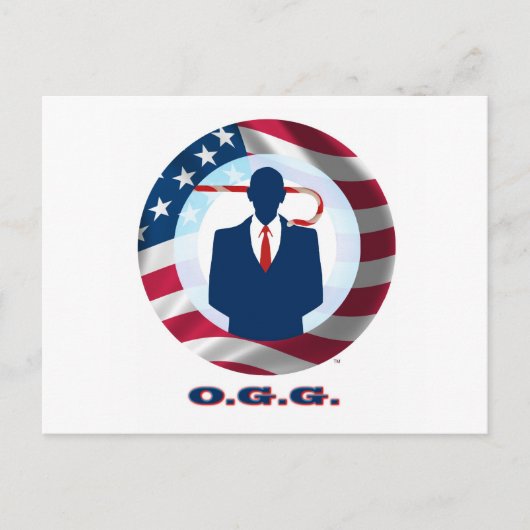 Obama Gotsta Go! Postkarte (Vorderseite)