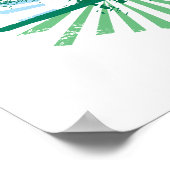 Obama Green Poster (Ecke)