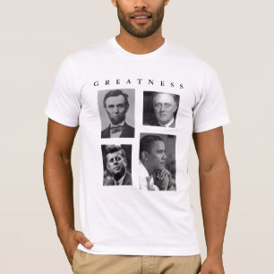 Obama-GRÖSSE Lincoln FDR JFK Obama T-Shirt
