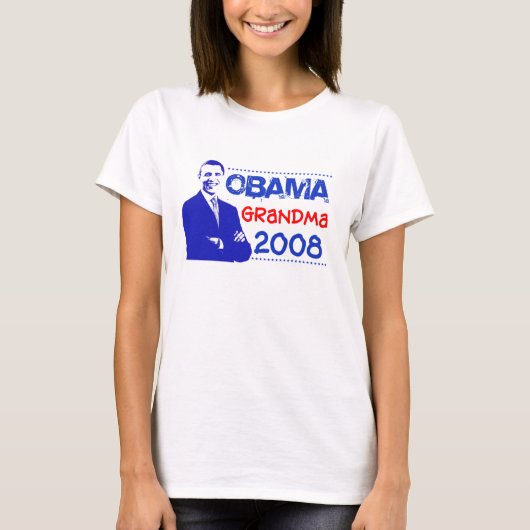 Obama-Großmutter T-Shirt (Vorderseite)