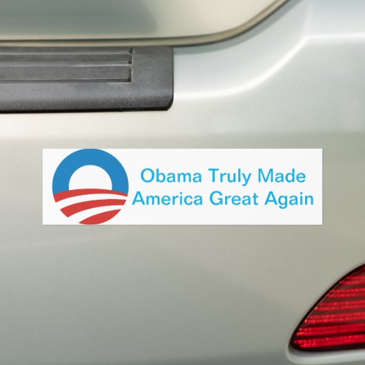 Obama hat Amerika wieder groß gemacht Autoaufkleber (Auf Auto)