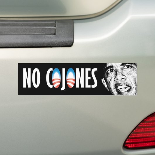 Obama hat kein Cojones Autoaufkleber (Auf Auto)