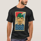 Obama-Hauben-T-Shirt T-Shirt (Vorderseite)