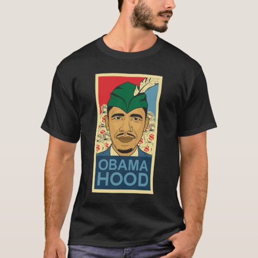 Obama-Hauben-T-Shirt T-Shirt (Vorderseite)